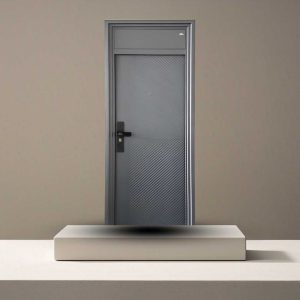 pintu baja1 daun minimalis