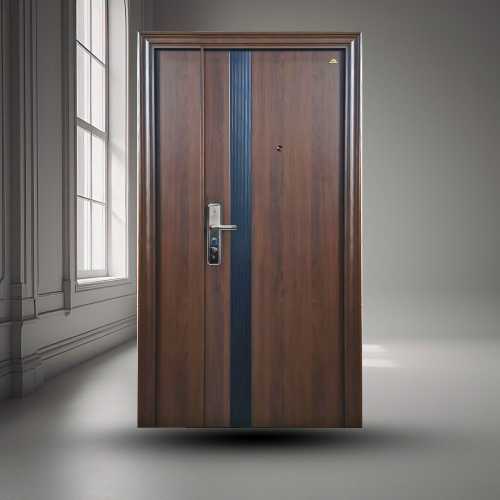 Pintu Besi Minimalis Natural