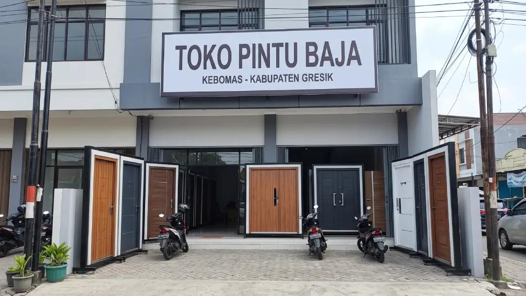 Toko Pintu Baja di kecamatan Kebomas KABUPATEN GRESIK