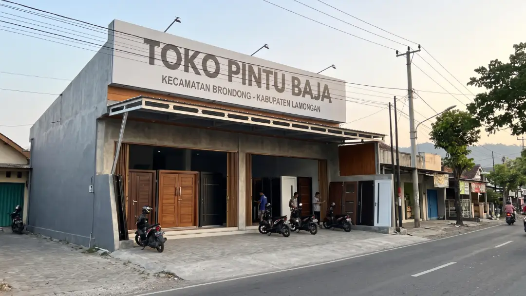 Toko Pintu Baja di kecamatan Brondong KABUPATEN LAMONGAN